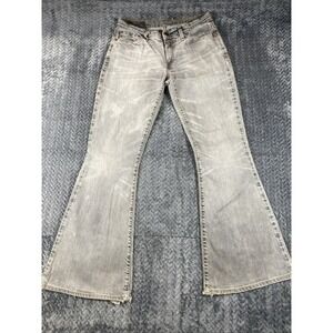 Levi's 544 Jeans Light Gray Flared Jeans 30x32